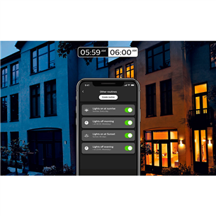 Rinkinys Philips Hue White and Color Ambience E27 x 3