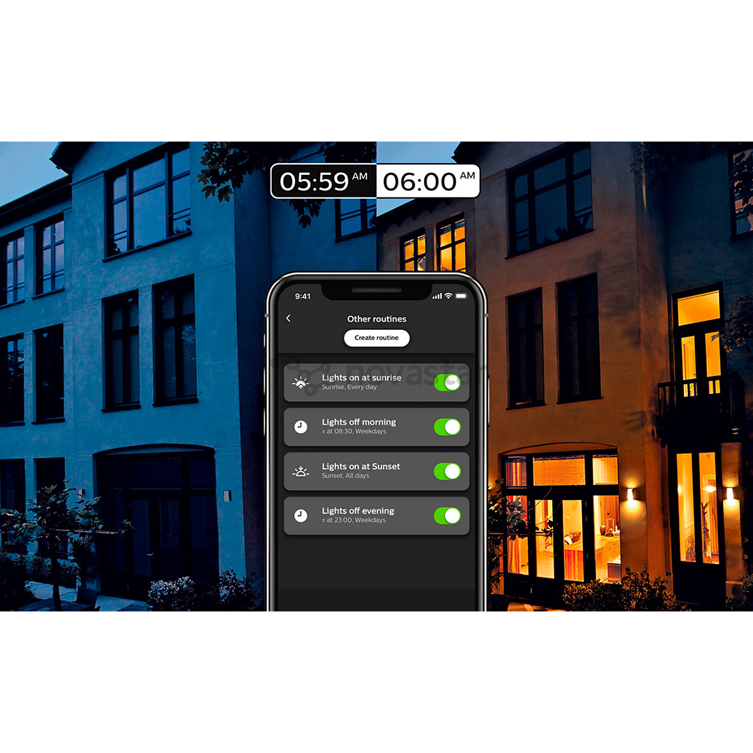 Rinkinys Philips Hue White and Color Ambience E27 x 3
