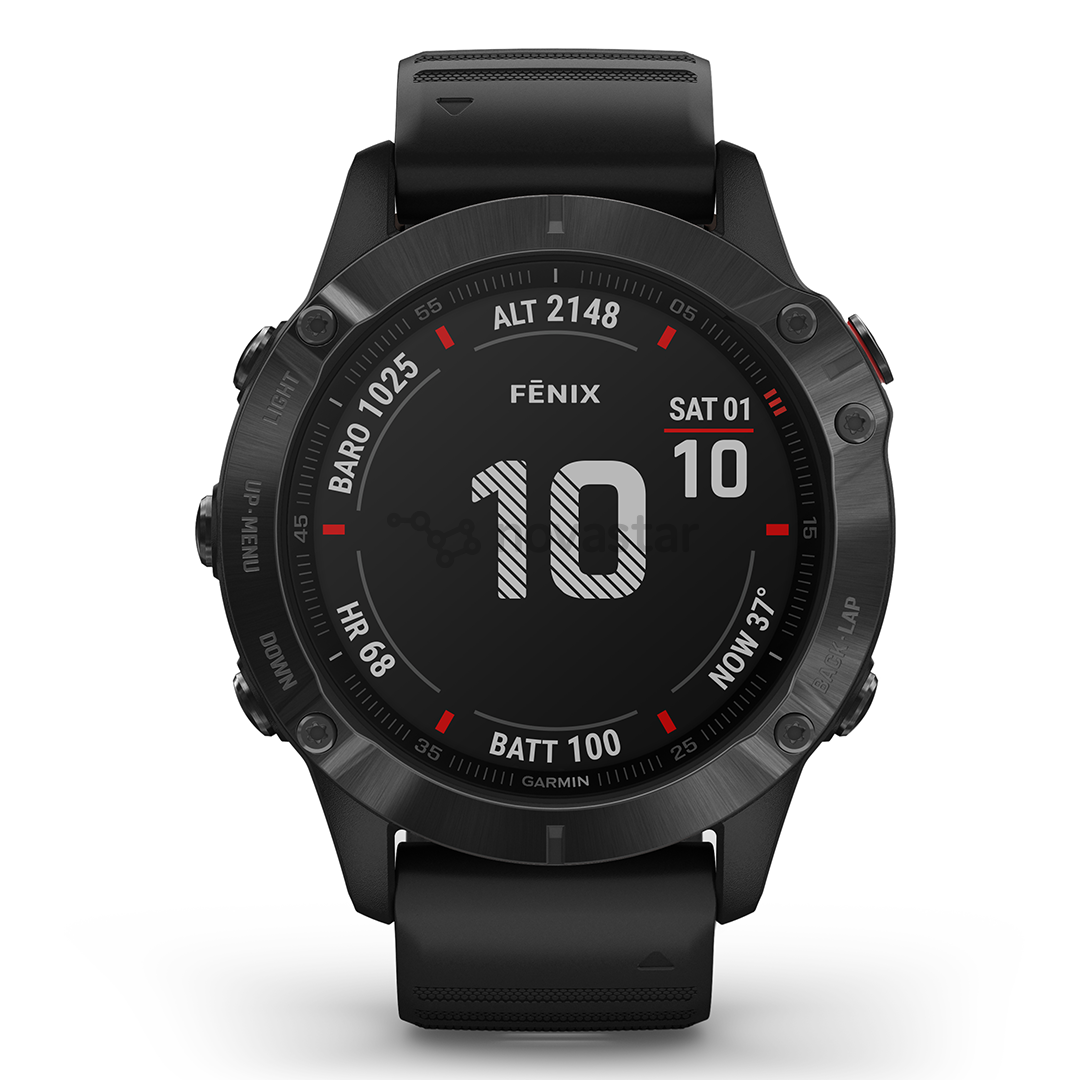 Išmanusis laikrodis Garmin fēnix 6 Pro, GPS, Black