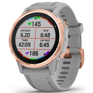 Išmanusis laikrodis Garmin fēnix 6s Sapphire, Rose Gold/Grey