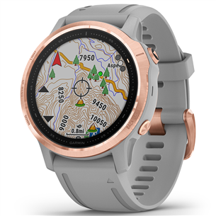 Išmanusis laikrodis Garmin fēnix 6s Sapphire, Rose Gold/Grey