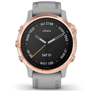 Išmanusis laikrodis Garmin fēnix 6s Sapphire, Rose Gold/Grey