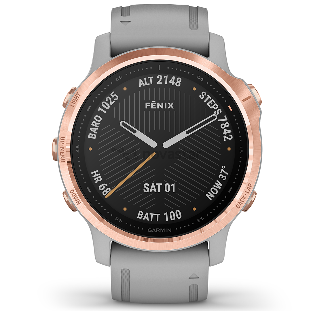 Išmanusis laikrodis Garmin fēnix 6s Sapphire, Rose Gold/Grey