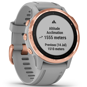 Išmanusis laikrodis Garmin fēnix 6s Sapphire, Rose Gold/Grey