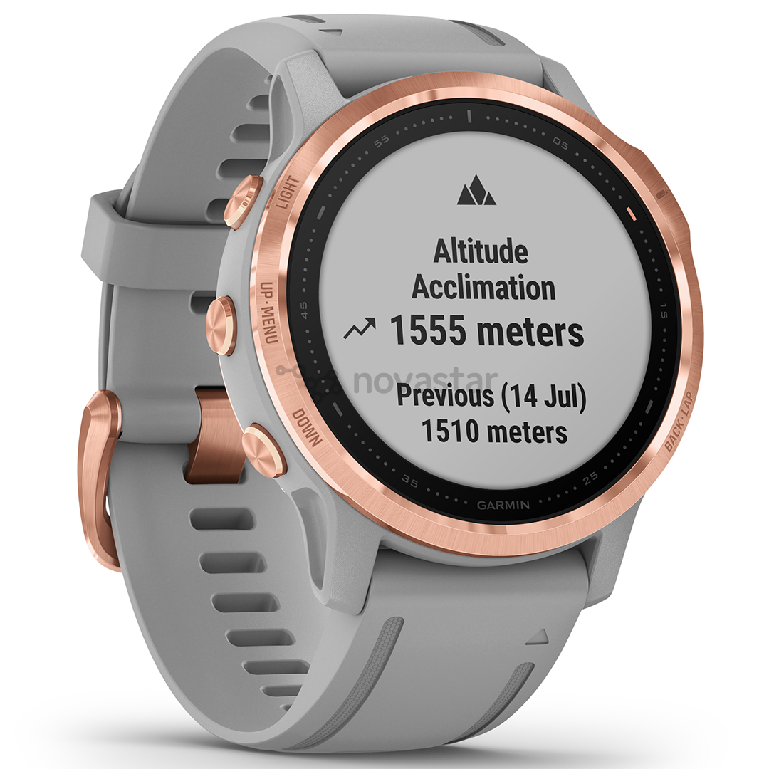 Išmanusis laikrodis Garmin fēnix 6s Sapphire, Rose Gold/Grey