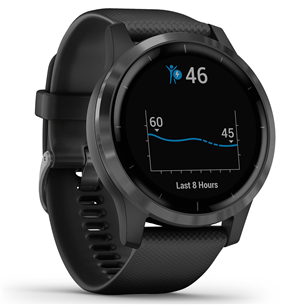 Išmanusis laikrodis Garmin Vivoactive 4, GPS, Black/Black