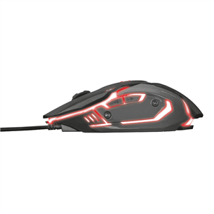 Klaviatūra + pelė Trust GXT 845 Tural Gaming Combo, US, Laidinės
