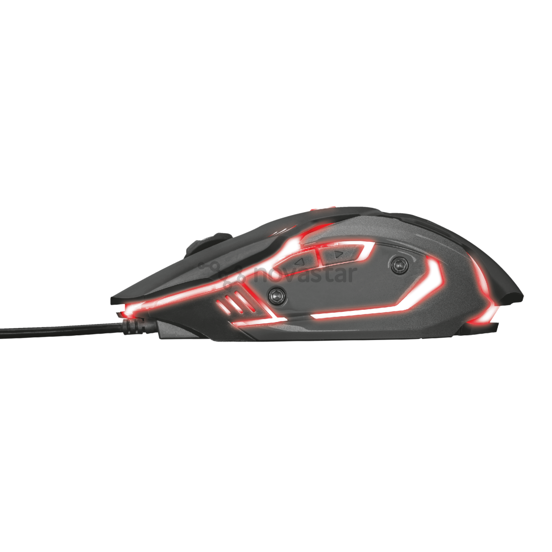 Klaviatūra + pelė Trust GXT 845 Tural Gaming Combo, US, Laidinės