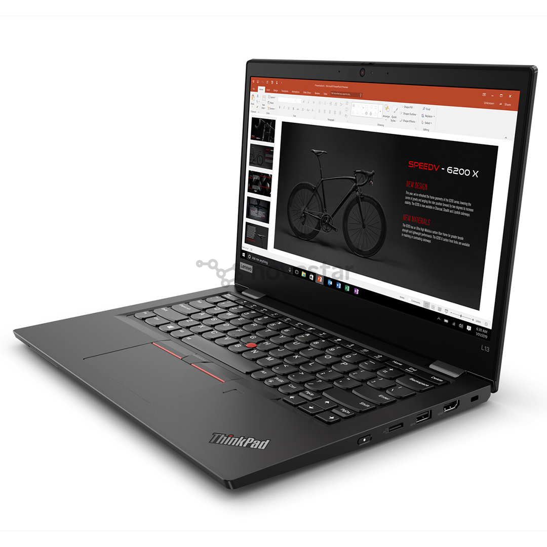 Nešiojamas kompiuteris Lenovo ThinkPad L13/Intel Core i5-10210U/Intel UHD Graphics/SSD 256GB/8GB RAM/Nordic/WIN10P