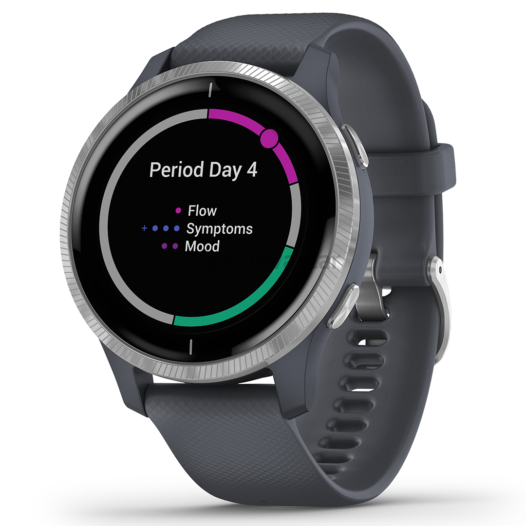 Išmanusis laikrodis Garmin Venu, Silver/Granite Blue
