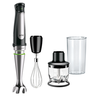 Braun Multiquick 7, 1000 W, black/inox - Hand blender MQ7025