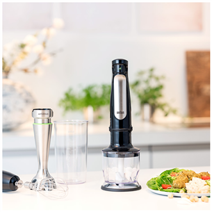 Braun Multiquick 7, 1000 W, black/inox - Hand blender