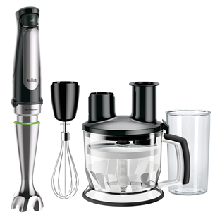 Braun Multiquick 7, 1000 W, black/silver - Hand blender