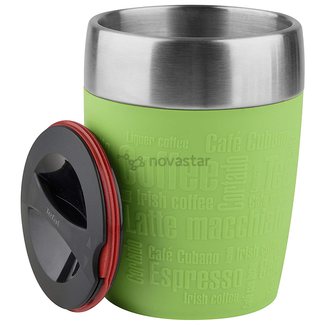 Termosas - puodelis Tefal K3080314, Žalias, 0.2L