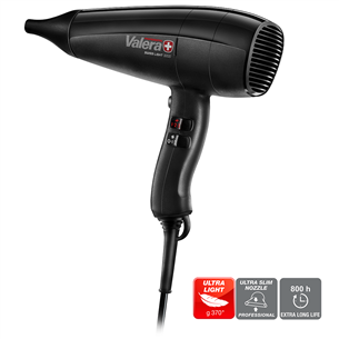 Valera Swiss Light 3200, 1600 W, black - Hair dryer