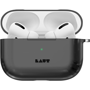 Dėkliukas Crystal-X AirPods Pro, Juodas