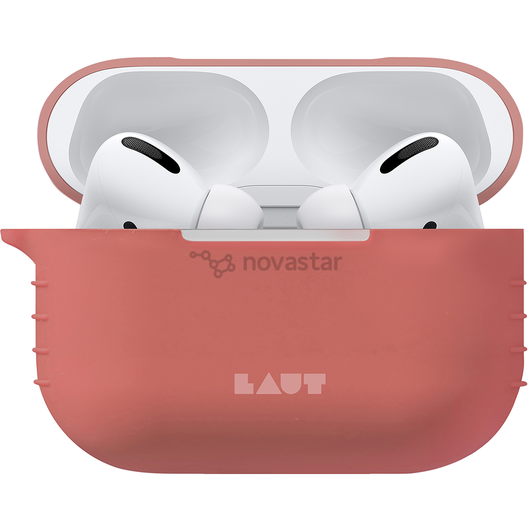 Dėklas Laut Pod AirPods Pro, Silikoninis, Rožinis