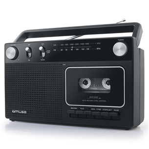 Muse, FM - Радио с кассетным магнитофоном M-152RC
