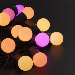 Twinkly Festoon Lights 20 RGB, 10 м, черный - Умная гирлянда