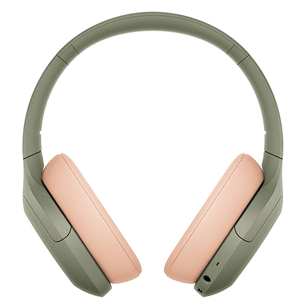 Ausinės Sony WHH910NG.CE7, belaidės, Žalios
