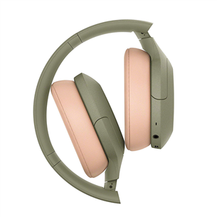 Ausinės Sony WHH910NG.CE7, belaidės, Žalios