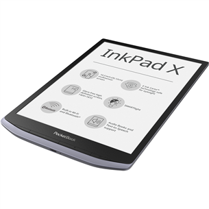 PocketBook InkPad X, 10,3", 32 ГБ, серый - Электронная книга