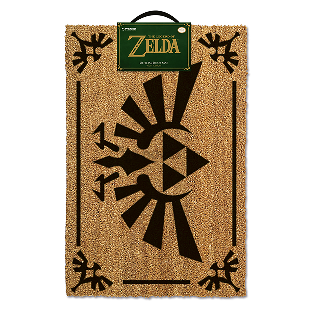 Durų kilimėlis Zelda Tri Force, 40x60cm