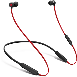 Ausinės BeatsX, belaidės, Juodos/Raudonos