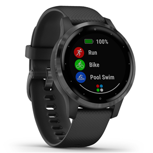 Išmanusis laikrodis Garmin Vivoactive 4S, Black/Slate