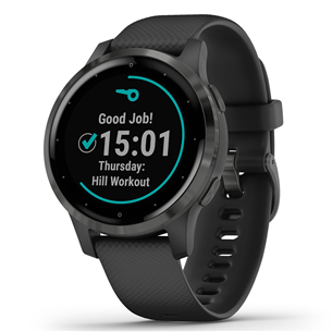 Išmanusis laikrodis Garmin Vivoactive 4S, Black/Slate