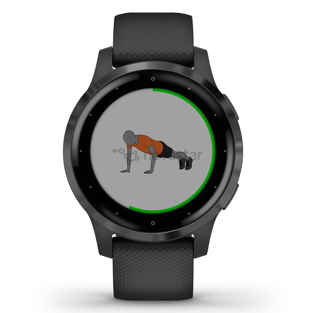 Išmanusis laikrodis Garmin Vivoactive 4S, Black/Slate