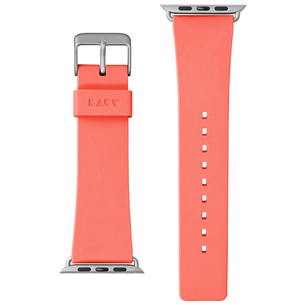 Dirželis Laut Active Apple Watch, 42mm, Silikoninis, Rožinis LAUT-AWL-AC-P