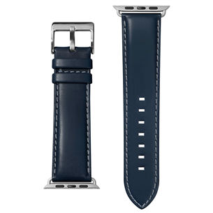 Dirželis Laut Oxford Apple Watch, 42mm, Indigo