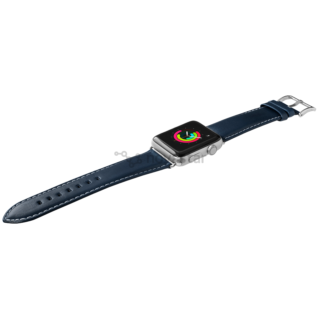 Dirželis Laut Oxford Apple Watch, 42mm, Indigo