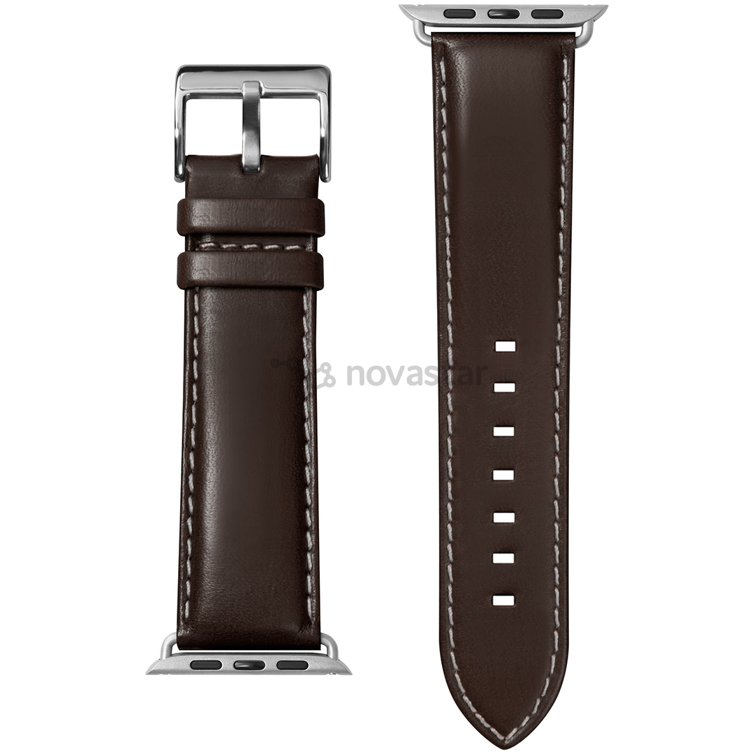 Dirželis Laut Oxford Apple Watch, 42mm, Espresso