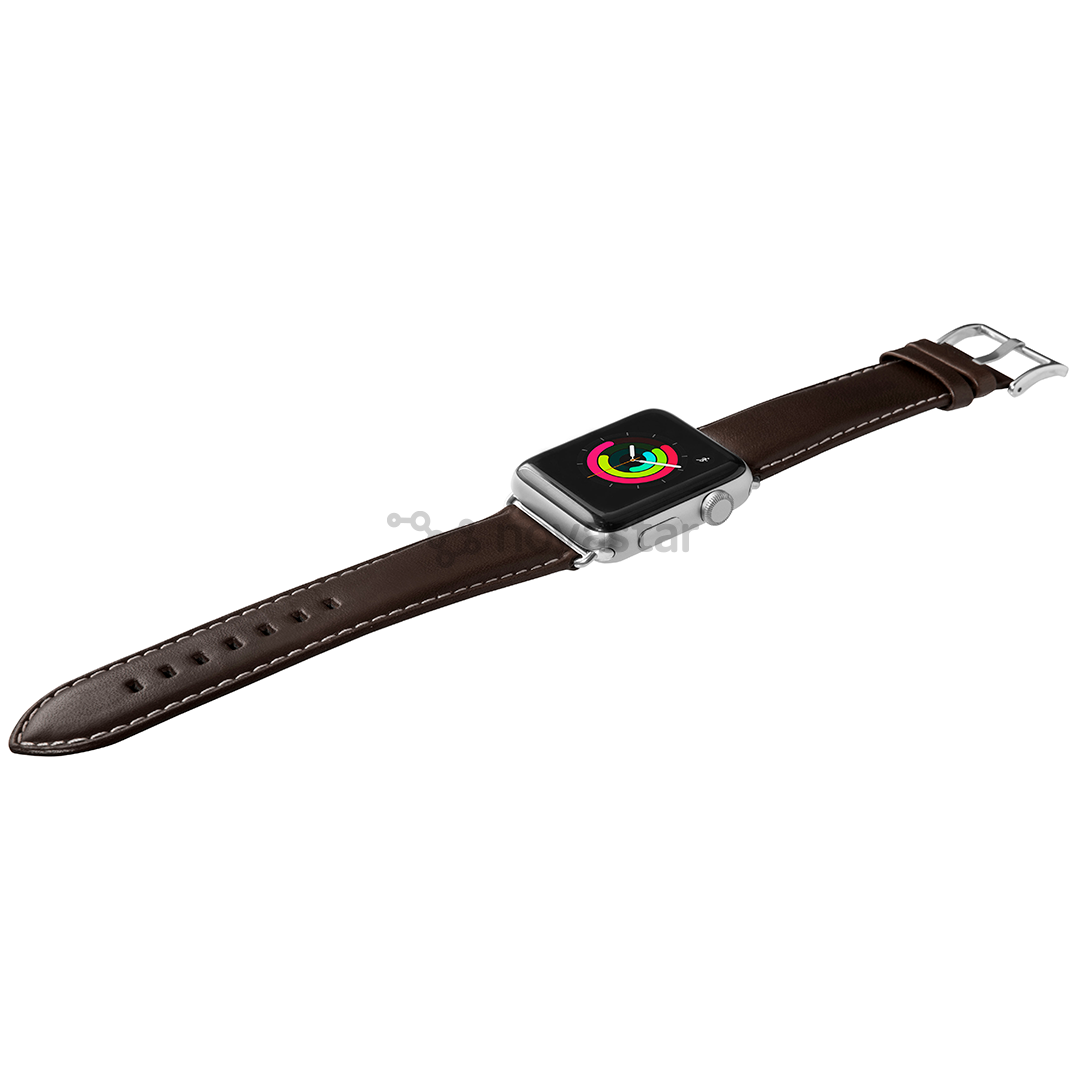 Dirželis Laut Oxford Apple Watch, 42mm, Espresso