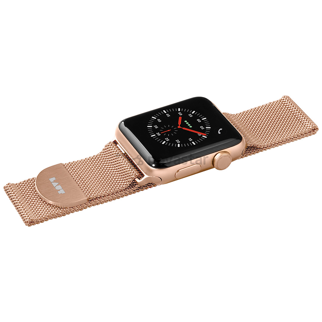 Dirželis Laut Steel Loop Apple Watch, 42/44mm, Auksinis