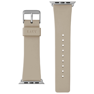 Dirželis Laut Active Apple Watch, 38mm, Silikoninis, Pilkas