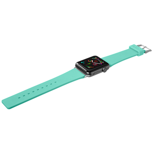 Dirželis Laut Active Apple Watch, 38mm, Silikoninis, Žalsvas