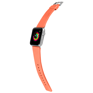 Dirželis Laut Active Apple Watch, 38mm, Silikoninis, Rožinis