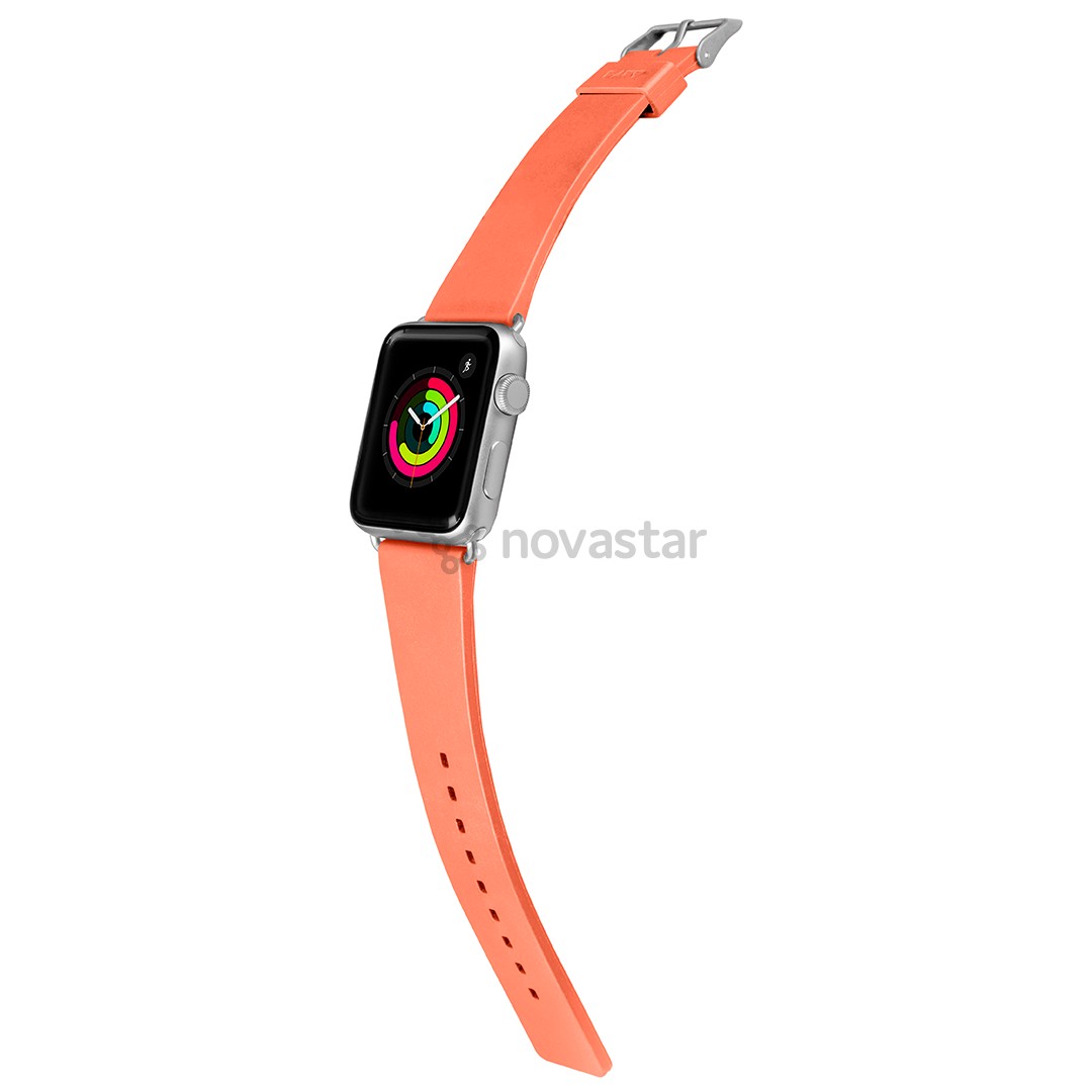 Dirželis Laut Active Apple Watch, 38mm, Silikoninis, Rožinis