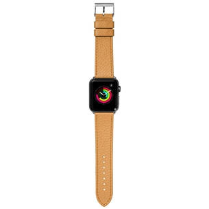 Dirželis Laut Milano Apple Watch, 38mm, Odinis, Rudas