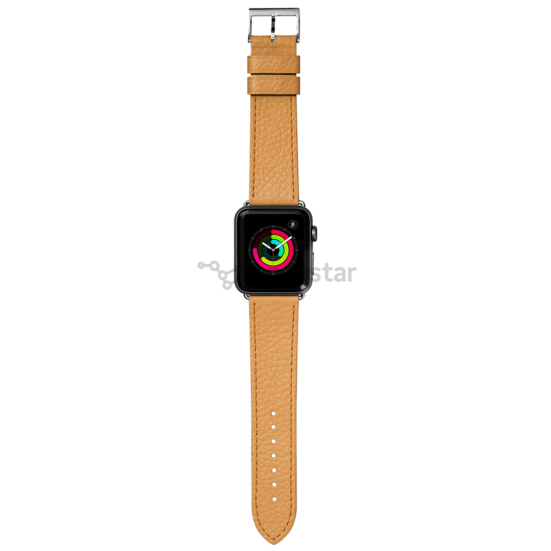 Dirželis Laut Milano Apple Watch, 38mm, Odinis, Rudas