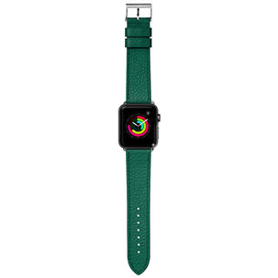 Dirželis Laut Milano Apple Watch, 38mm, Odinis, Žalias