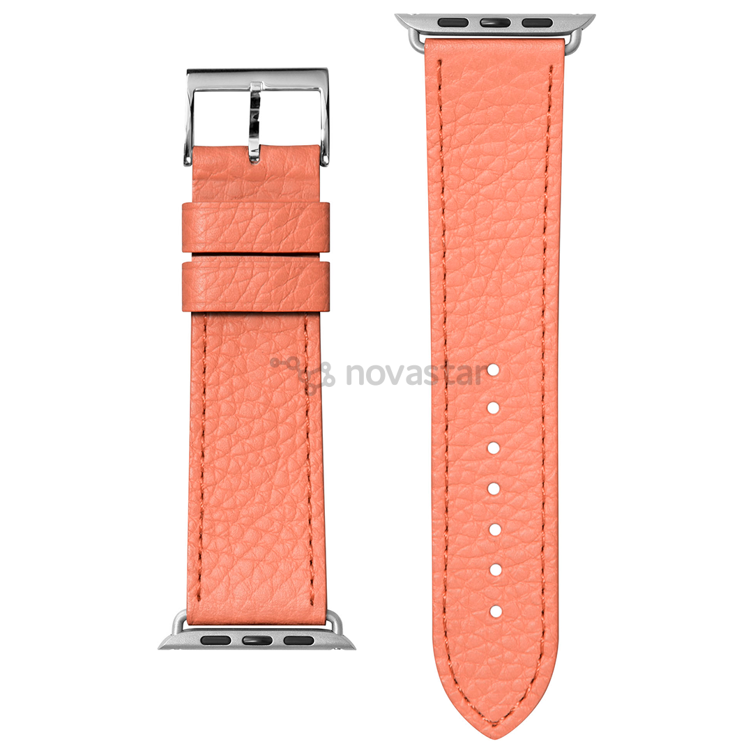 Dirželis Laut Milano Apple Watch, 38mm, Odinis, Rožinis