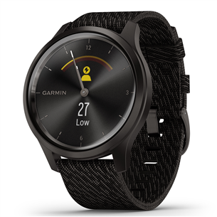 Išmanusis laikrodis Garmin Vivomove Style, Black