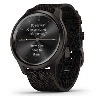 Išmanusis laikrodis Garmin Vivomove Style, Black