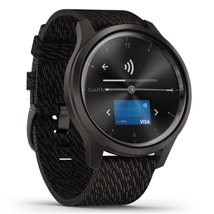 Išmanusis laikrodis Garmin Vivomove Style, Black