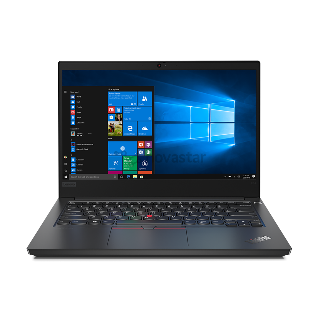 Nešiojamas kompiuteris Lenovo ThinkPad E14/Intel Core i7-10510U/AMD Radeon RX 640 2 GB/SSD 512GB/RAM 16GB/Nordic/W10P/BT