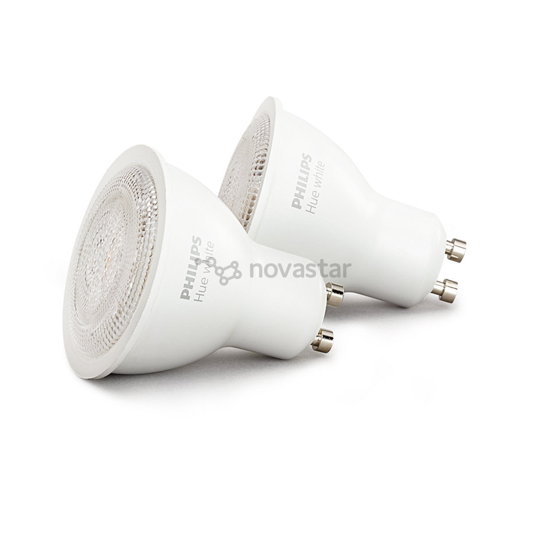 Lemputės Philips Hue, 2 x 5,2W, GU10, Balta